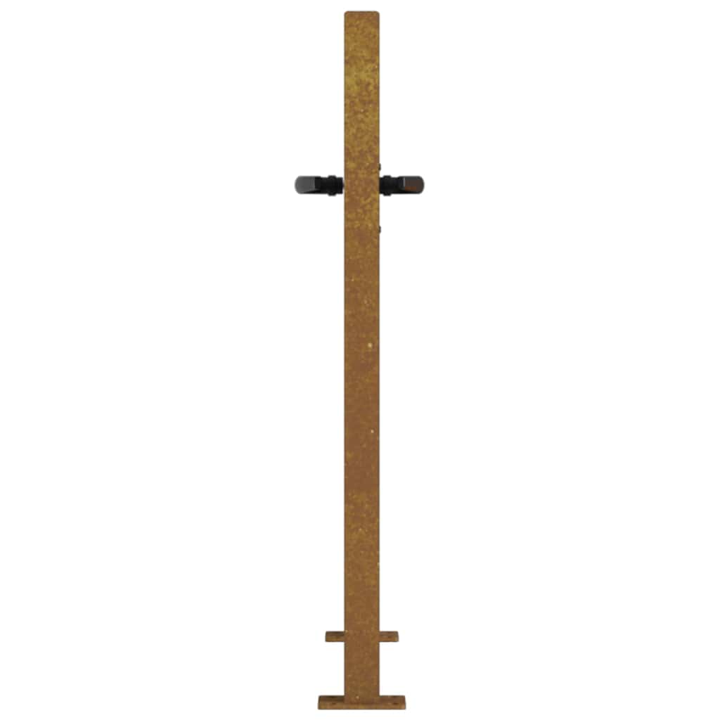 Garden Gate 100x100 cm Corten Steel Tree Design