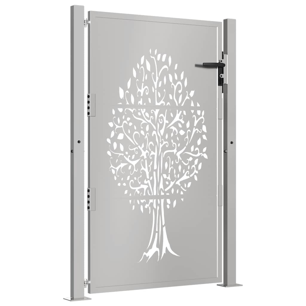 Garden Gate 100x150 cm Corten Steel Tree Design