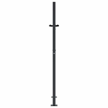 Garden Gate Anthracite 100x150 cm Steel Grass Design