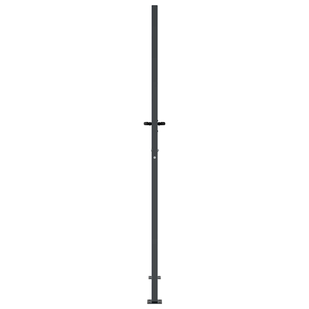 Garden Gate Anthracite 100x175 cm Steel Grass Design