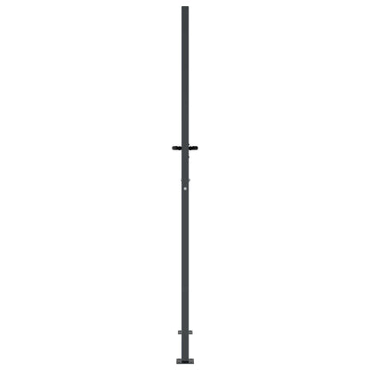 Garden Gate Anthracite 100x175 cm Steel Grass Design