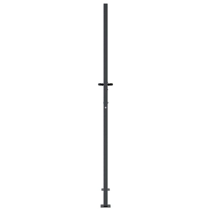 Garden Gate Anthracite 100x200 cm Steel Grass Design