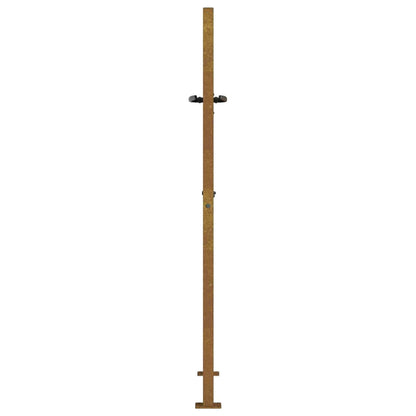 Garden Gate 100x125 cm Corten Steel Grass Design