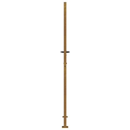 Garden Gate 100x175 cm Corten Steel Grass Design