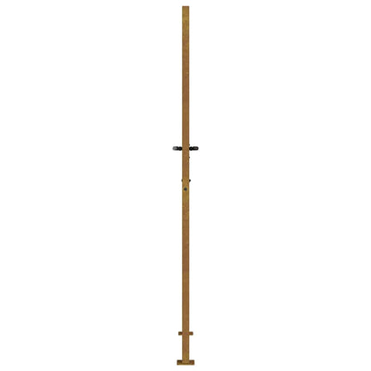 Garden Gate 100x175 cm Corten Steel Grass Design