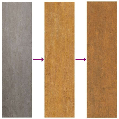 Garden Gate 100x150 cm Corten Steel Square Design