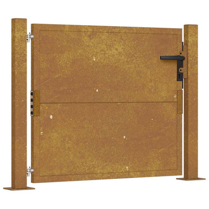 Garden Gate 100x75 cm Corten Steel