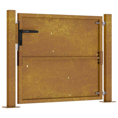 Garden Gate 100x75 cm Corten Steel