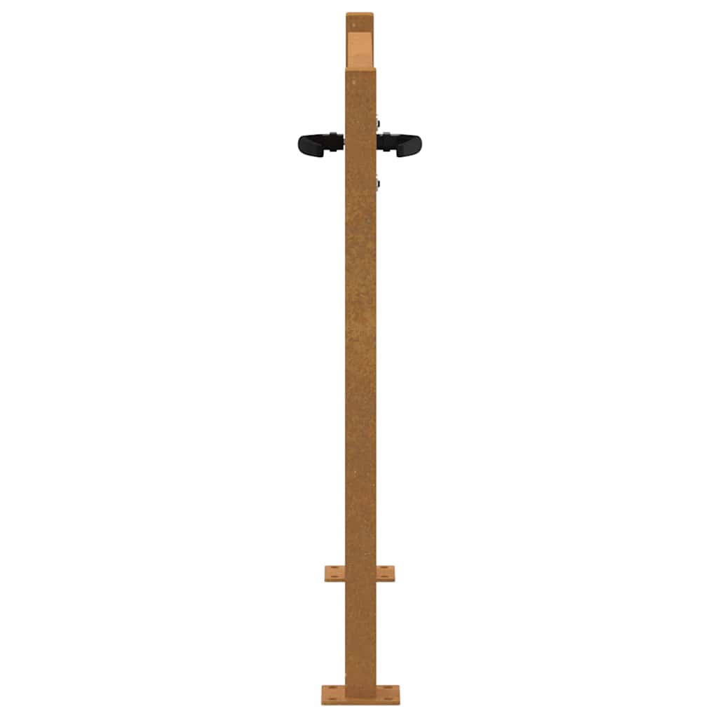 Garden Gate 100x100 cm Corten Steel