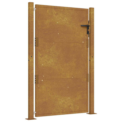 Garden Gate 100x125 cm Corten Steel