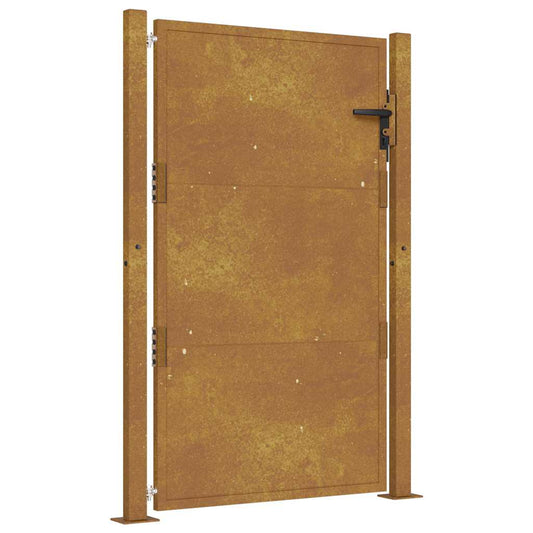 Garden Gate 100x125 cm Corten Steel