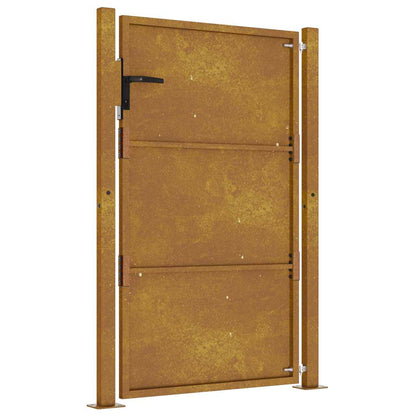 Garden Gate 100x125 cm Corten Steel