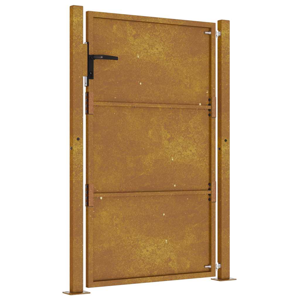Garden Gate 100x125 cm Corten Steel