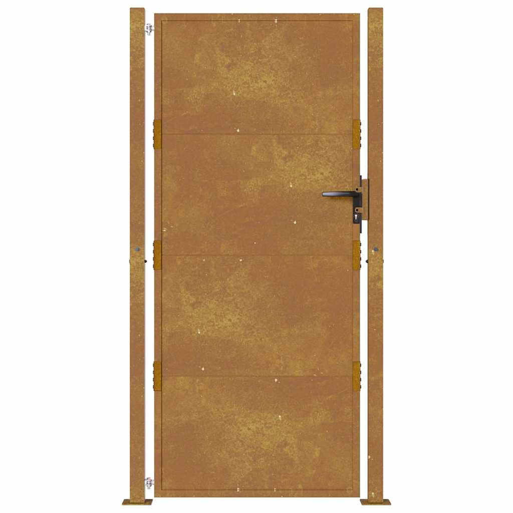Garden Gate 100x175 cm Corten Steel