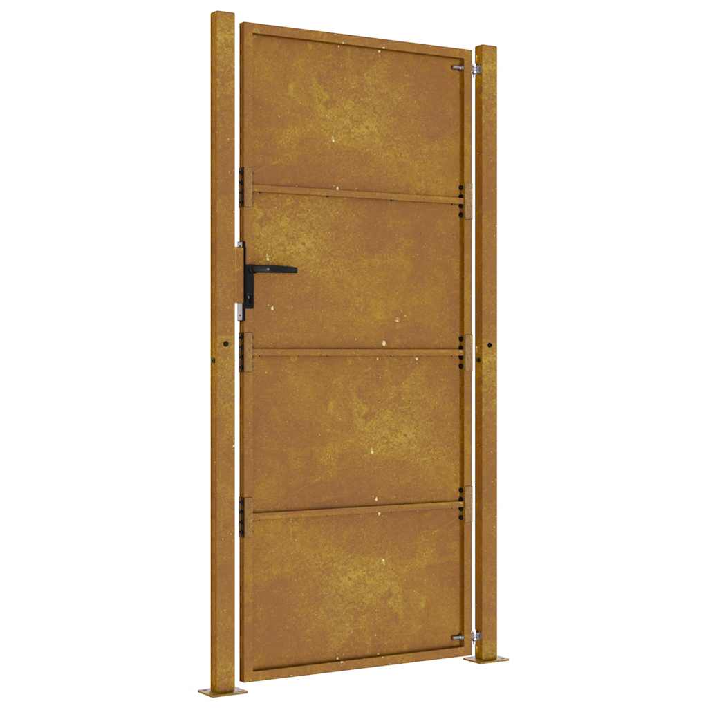 Garden Gate 100x175 cm Corten Steel