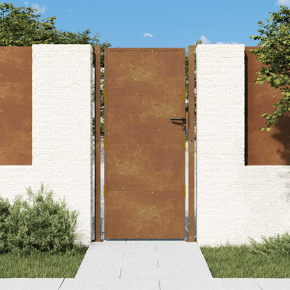 Garden Gate 100x175 cm Corten Steel