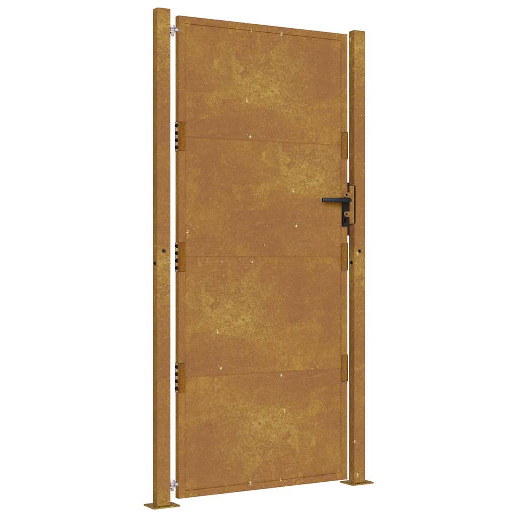 Garden Gate 100x200 cm Corten Steel