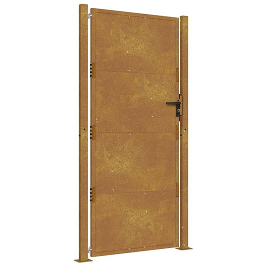 Garden Gate 100x200 cm Corten Steel