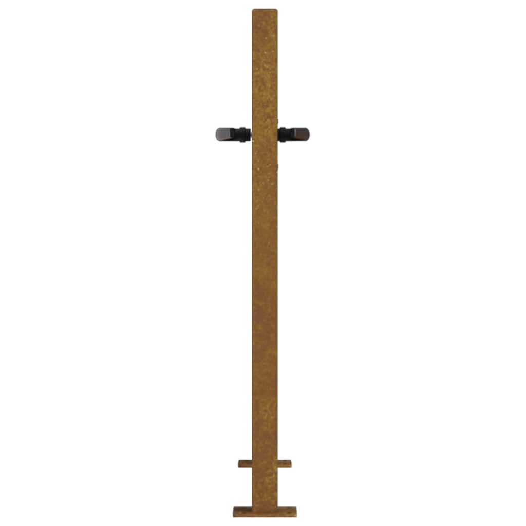 Garden Gate 100x75 cm Corten Steel Tree Design