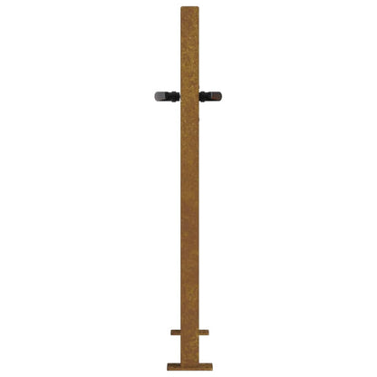 Garden Gate 100x75 cm Corten Steel Tree Design