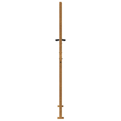 Garden Gate 100x175 cm Corten Steel Grass Design