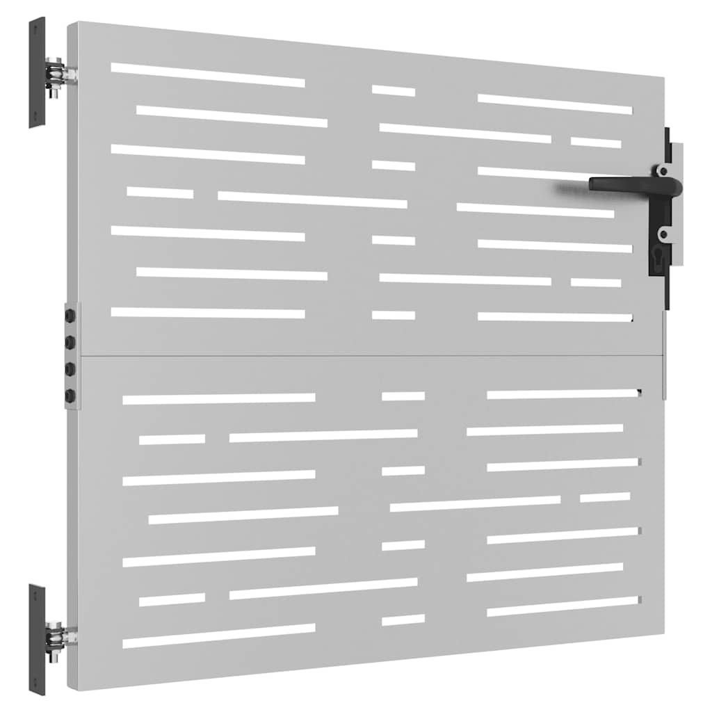 Garden Gate 85x75 cm Corten Steel Square Design