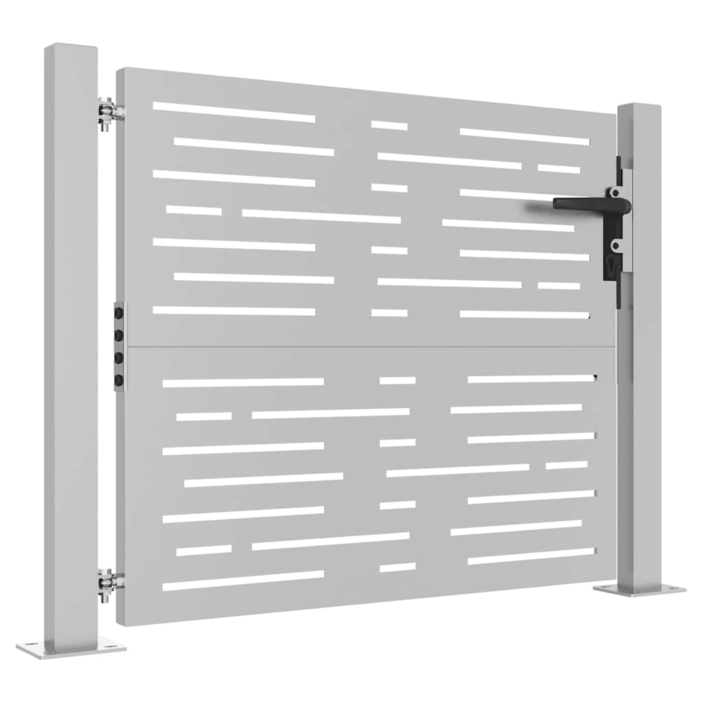 Garden Gate 100x100 cm Corten Steel Square Design