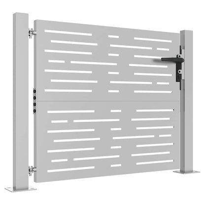 Garden Gate 100x100 cm Corten Steel Square Design