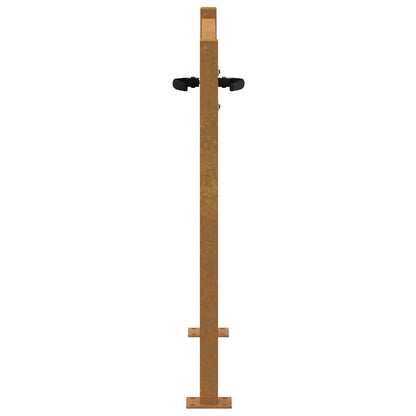 Garden Gate 100x100 cm Corten Steel Square Design