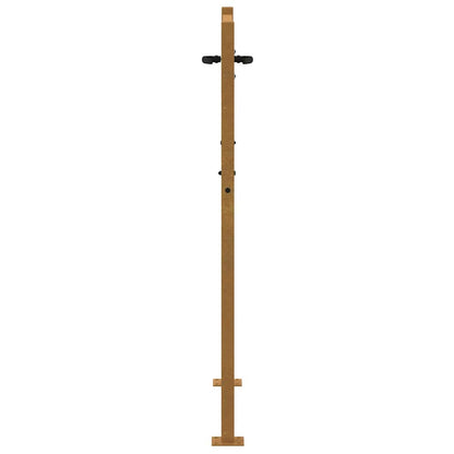 Garden Gate 100x125 cm Corten Steel Square Design