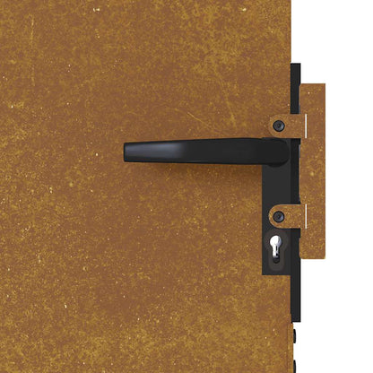 Garden Gate 85x75 cm Corten Steel