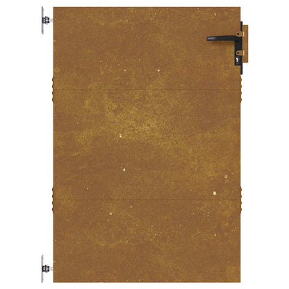Garden Gate 85x125 cm Corten Steel