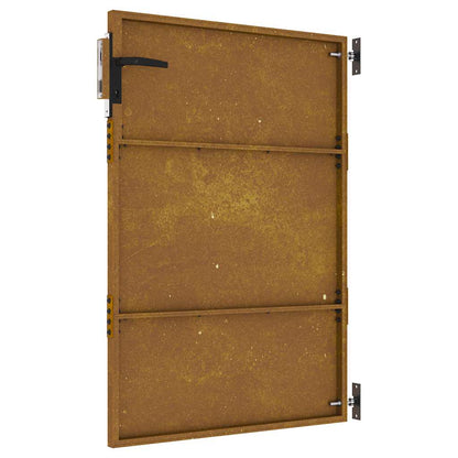Garden Gate 85x125 cm Corten Steel