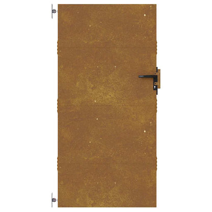 Garden Gate 85x200 cm Corten Steel