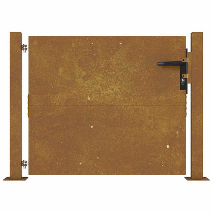 Garden Gate 100x75 cm Corten Steel