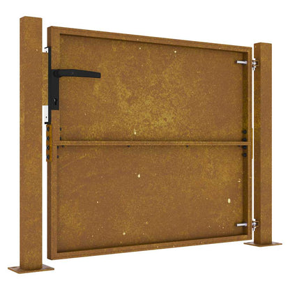 Garden Gate 100x75 cm Corten Steel