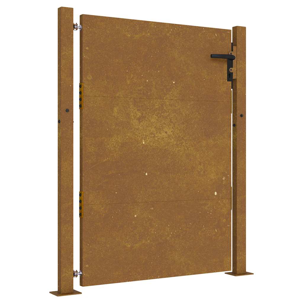 Garden Gate 100x125 cm Corten Steel