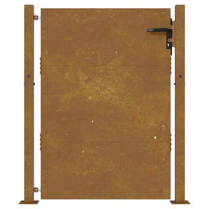 Garden Gate 100x125 cm Corten Steel