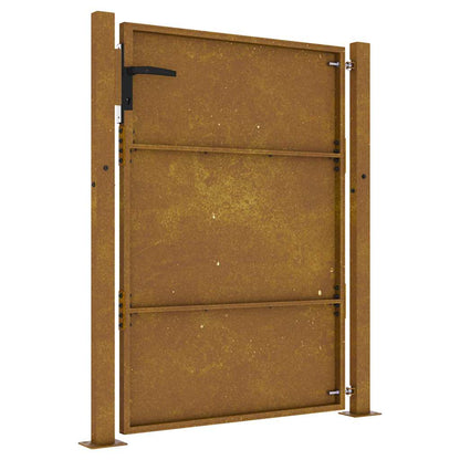 Garden Gate 100x125 cm Corten Steel