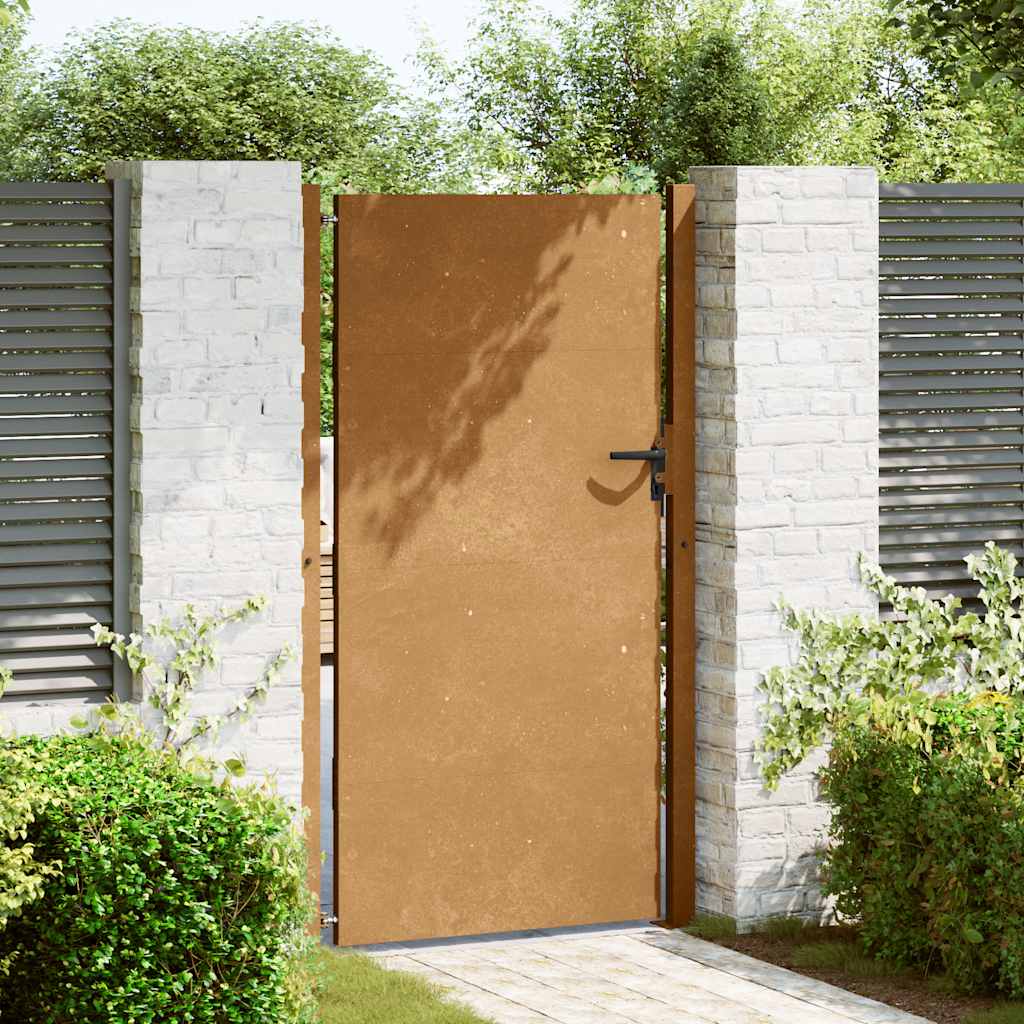 Garden Gate 100x175 cm Corten Steel