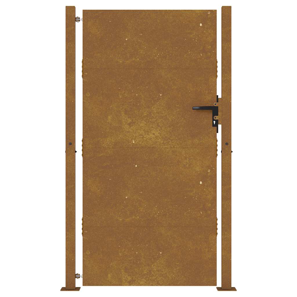 Garden Gate 100x175 cm Corten Steel