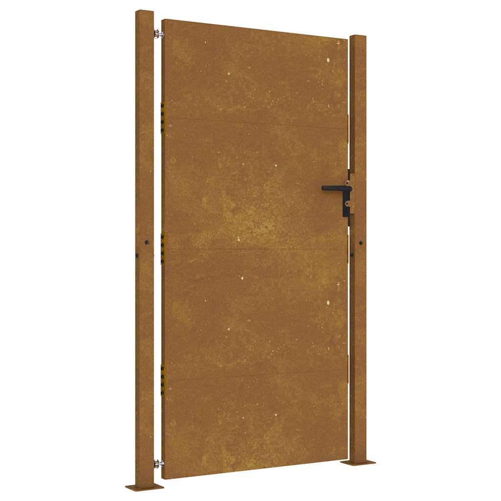 Garden Gate 100x200 cm Corten Steel