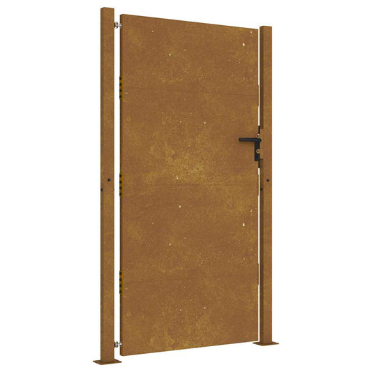Garden Gate 100x200 cm Corten Steel