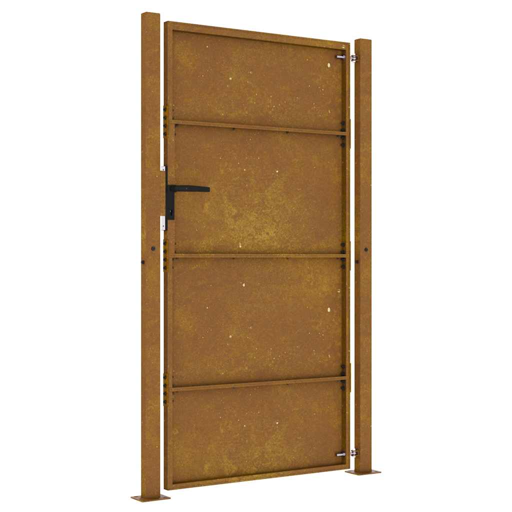 Garden Gate 100x200 cm Corten Steel