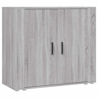Sideboard Grey Sonoma 80x33x70 cm Engineered Wood