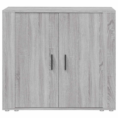 Sideboard Grey Sonoma 80x33x70 cm Engineered Wood