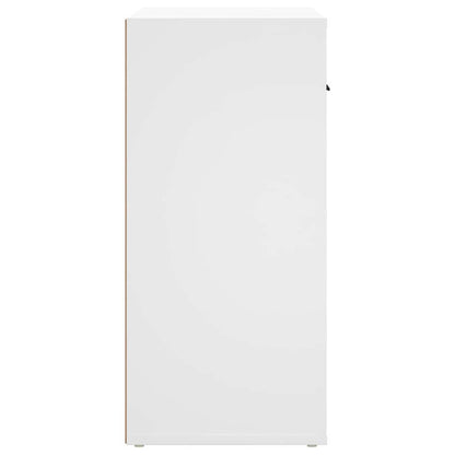 Sideboard White 80x33x70 cm Engineered Wood