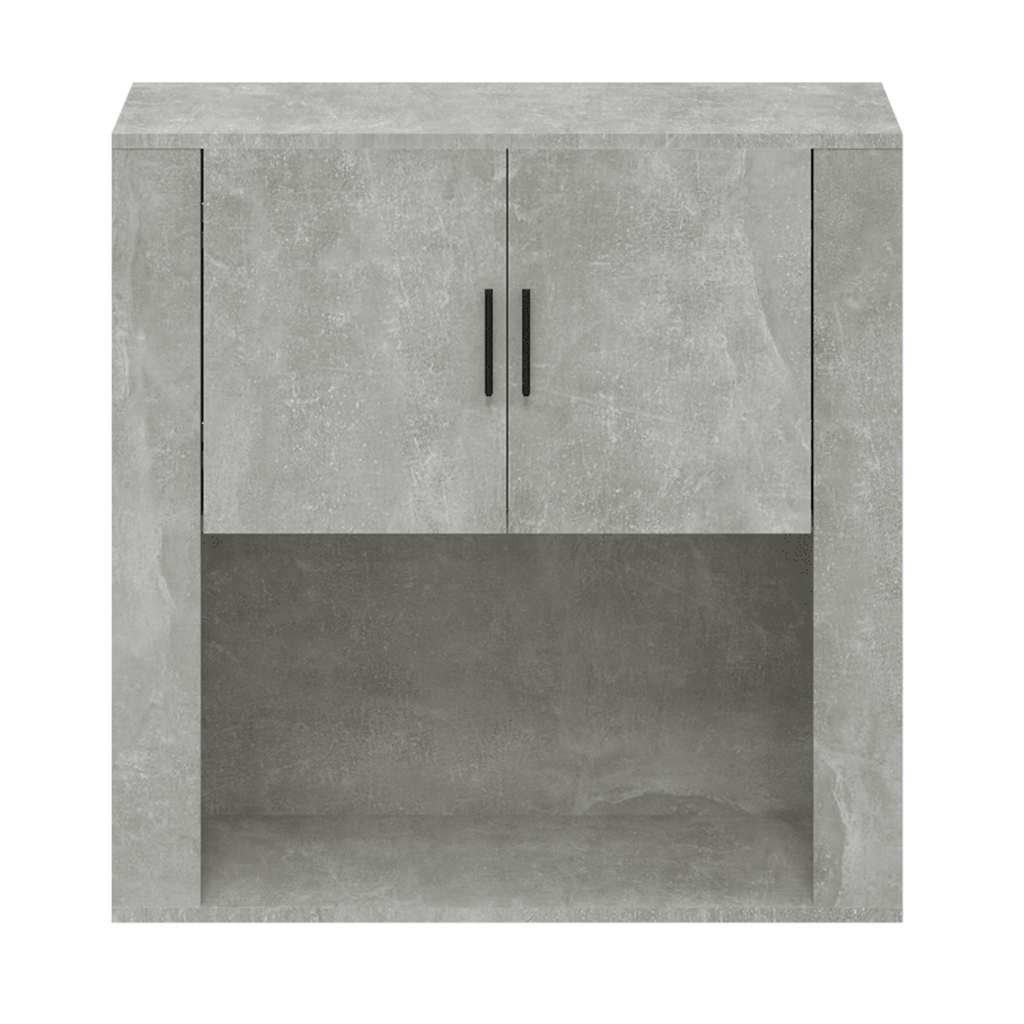 Wall Cabinet Concrete Grey 80x33x80 cm Engineered Wood