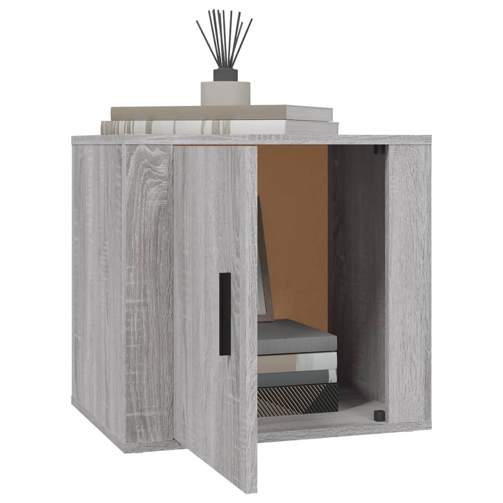 Bedside Cabinet Grey Sonoma 50x39x47 cm