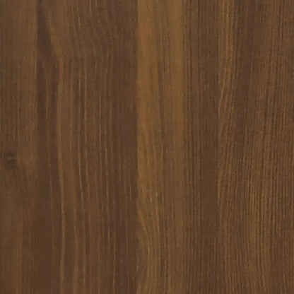 Bedside Cabinet Brown Oak 50x39x47 cm